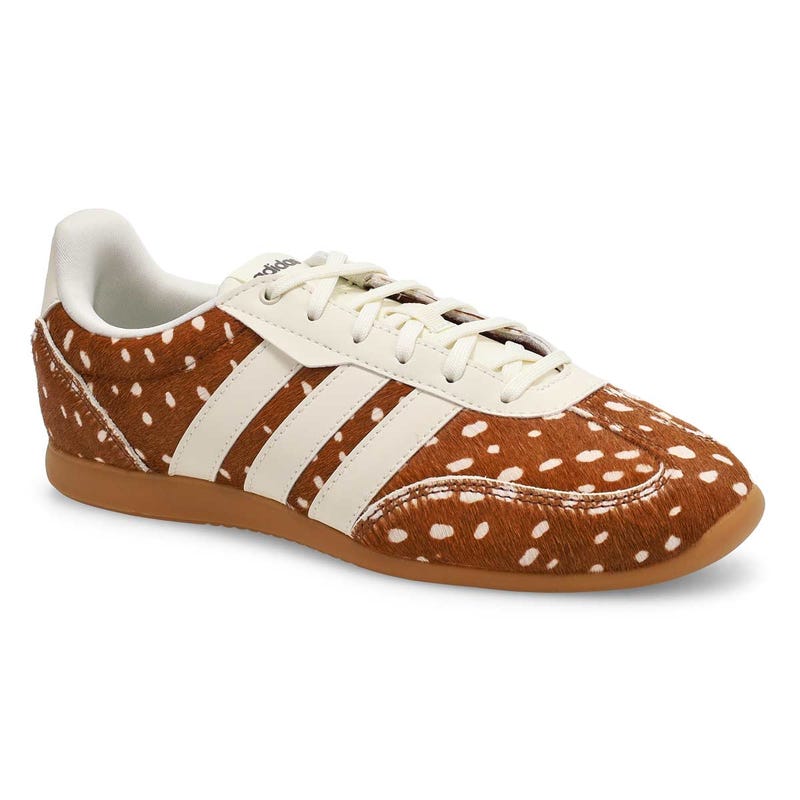 Espadrille femme Barreda Lo - Brun prélové/Blanc cassé/Brun ombré