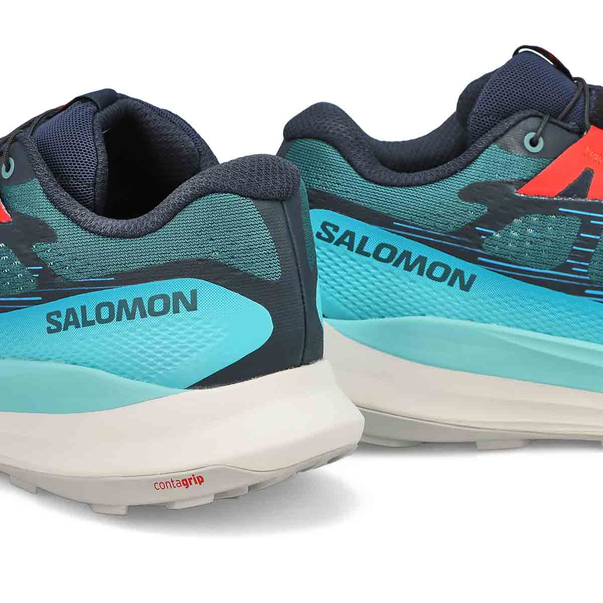 Men's Ultra Glide 2 Trail Runner Energy Foam Performance Runner - Atlantic Deep/ Blue/ Red