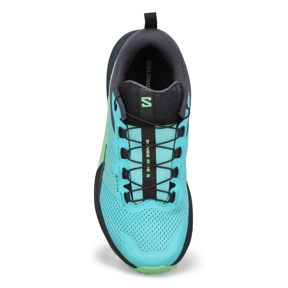 Baskets de performance imperméables SENSE RIDE 5 GTX, noir/gris cendre/indigo, femmes