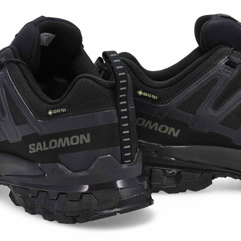 Baskets de performance imperméables XA PRO 3D V9 GTX, noir/fantôme/étain, hommes - LARGE