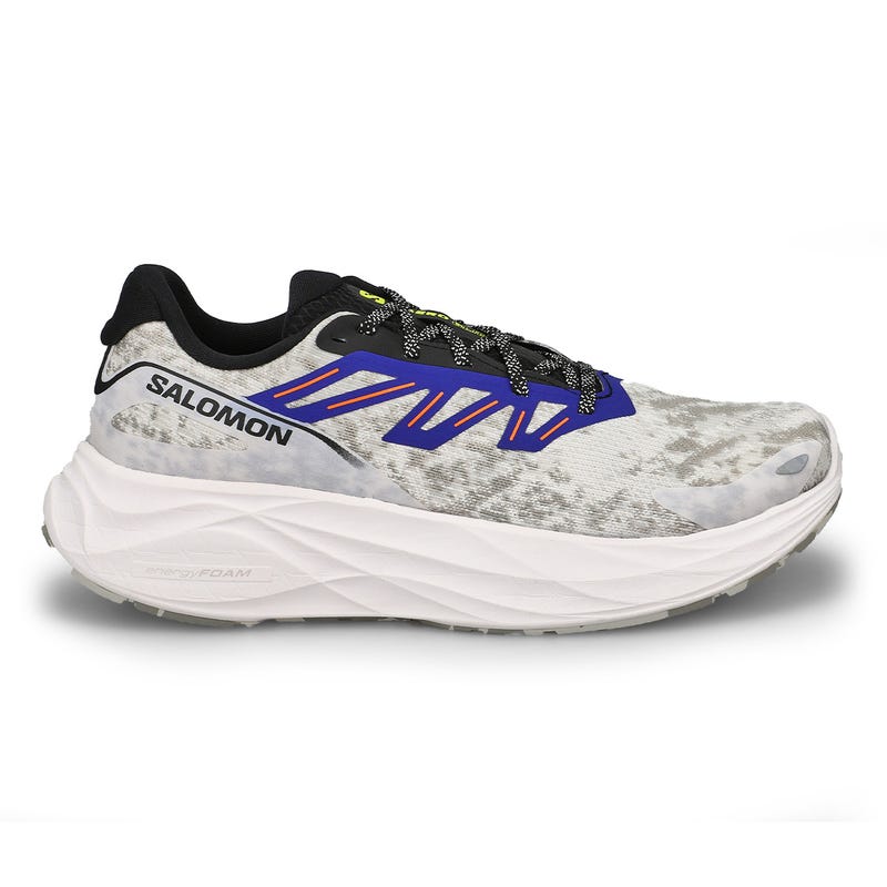 Mens Aero Glide 2 Energy Foam Performance Runner - White/Phantom/Blue
