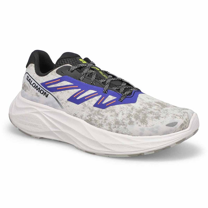 Mens Aero Glide 2 Energy Foam Performance Runner - White/Phantom/Blue