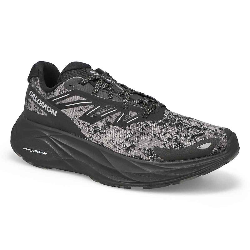 Mens Aero Glide 2 Energy Foam Performance Runner - Black/Phantom/Blue