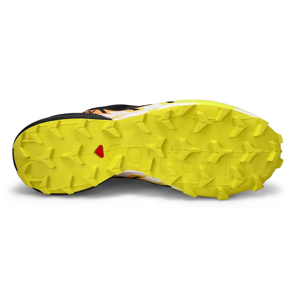 Men's Speedcross 6 GTX Waterproof Performance Sneaker - Black/ Sulphur Spring/ Bird of Paradise