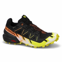 Men's Speedcross 6 GTX Waterproof Performance Sneaker - Black/ Sulphur Spring/ Bird of Paradise