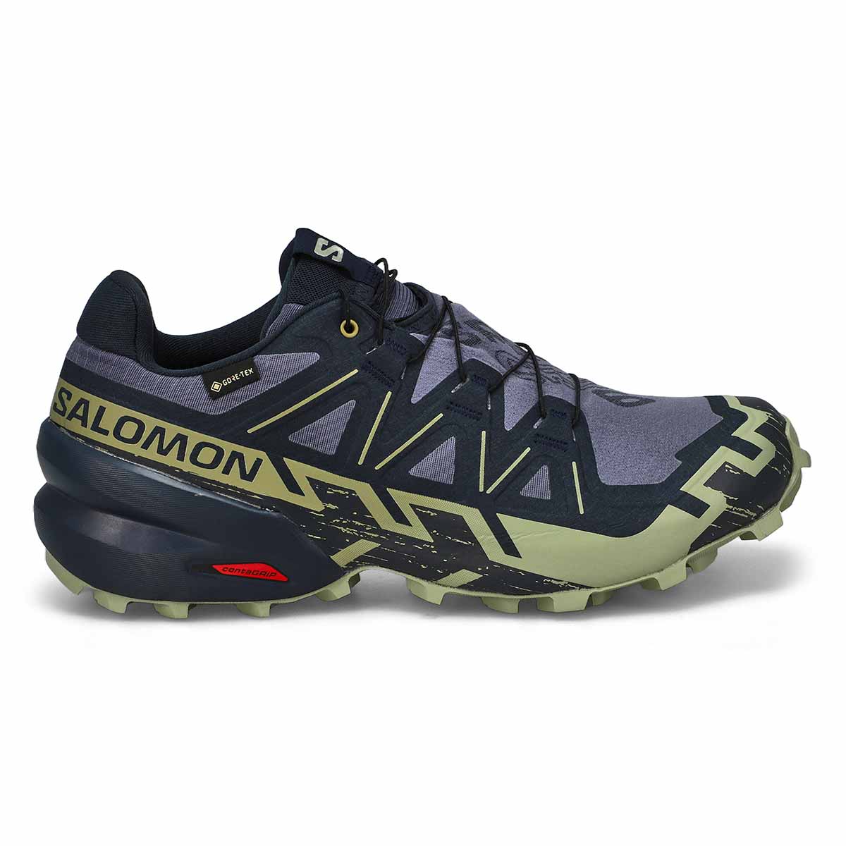 Men's Speedcross 6 GTX Waterproof Performance Sneaker - Black/ Black/ Phantom
