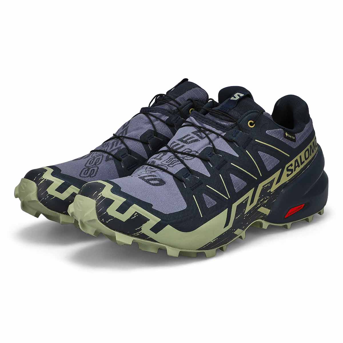 Men's Speedcross 6 GTX Waterproof Performance Sneaker - Black/ Black/ Phantom