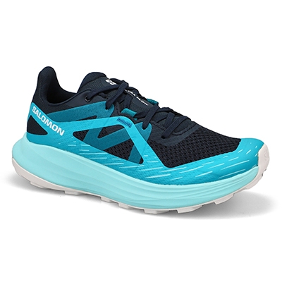 Baskets de performance Ultra Flow Foam, carbone/bleu paon/blanc, femmes