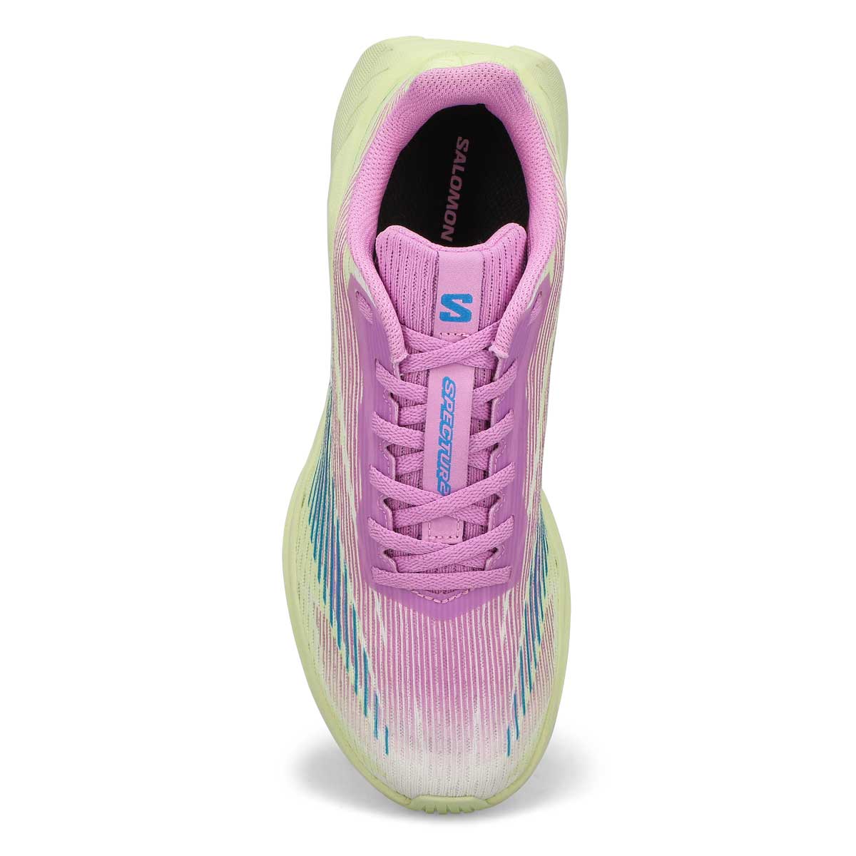 Baskets de performance à lacets SPECTUR 2, violet/vert/bleu, femmes