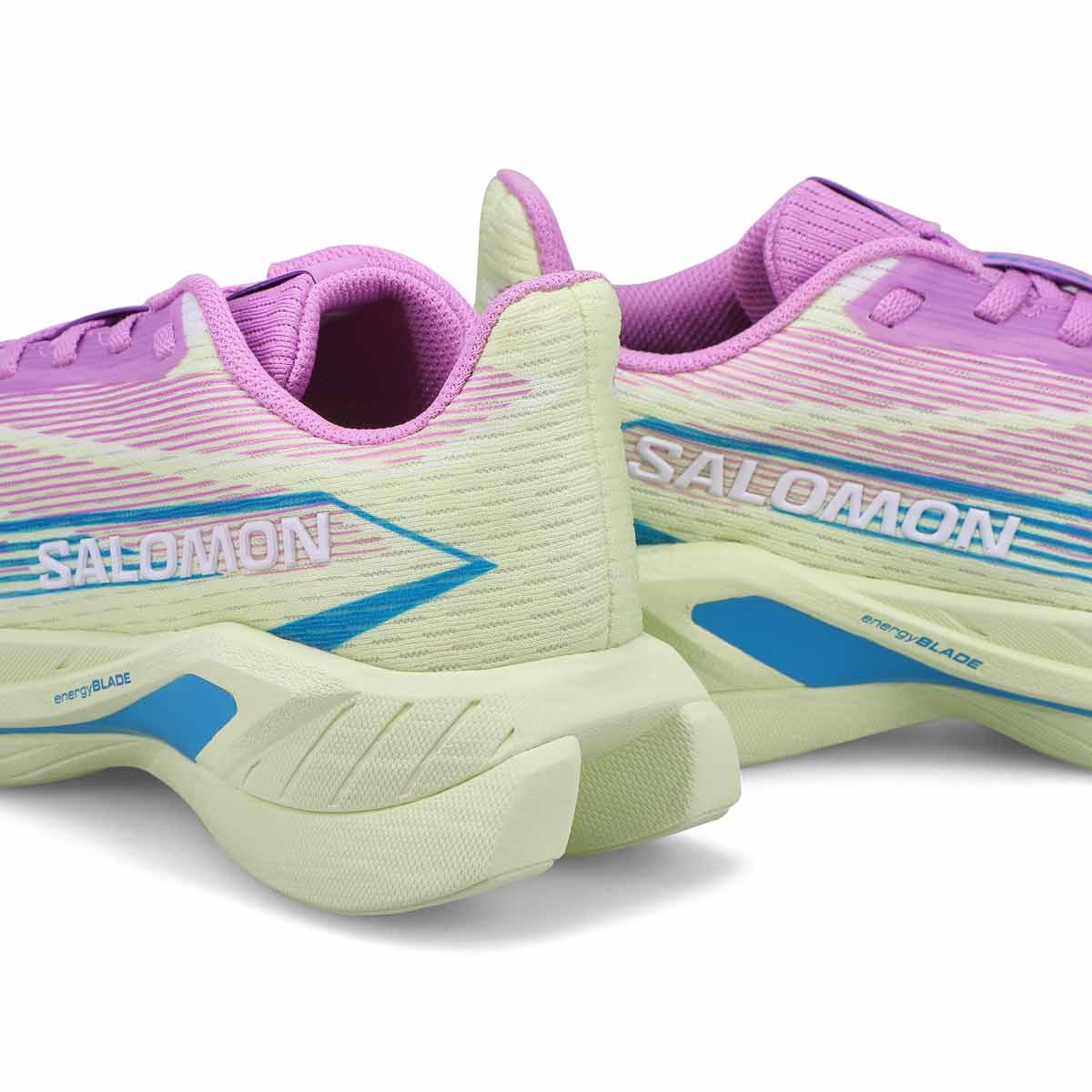 Baskets de performance à lacets SPECTUR 2, violet/vert/bleu, femmes