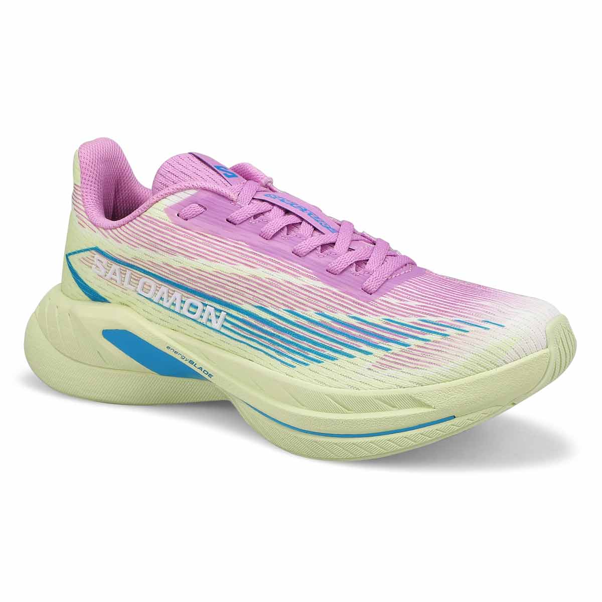 Baskets de performance à lacets SPECTUR 2, violet/vert/bleu, femmes