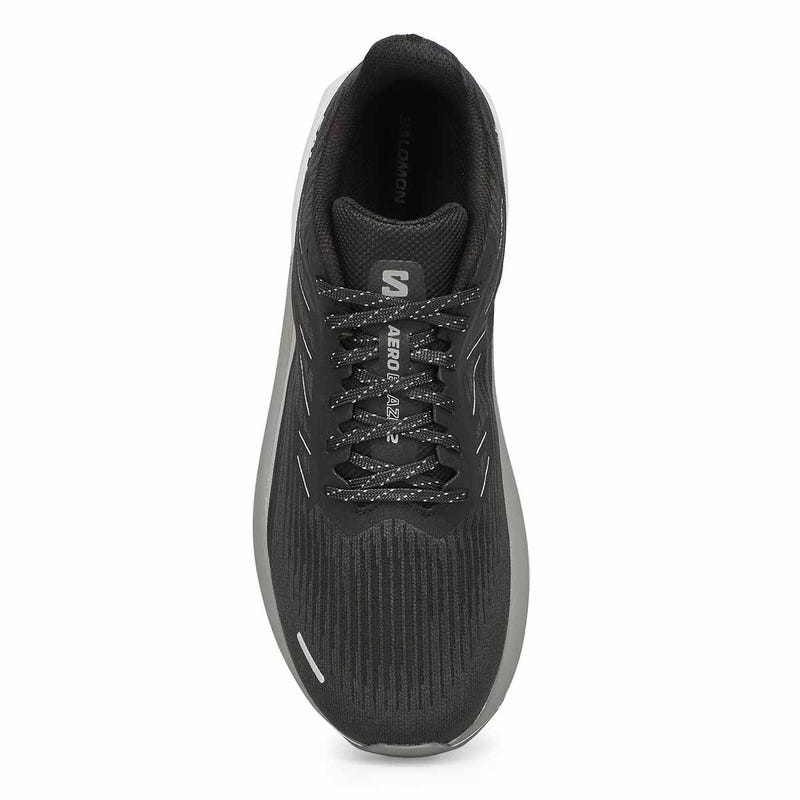 Mens Aero Blaze 2 Energy Foam Performance Runner - Black/Shark Gray