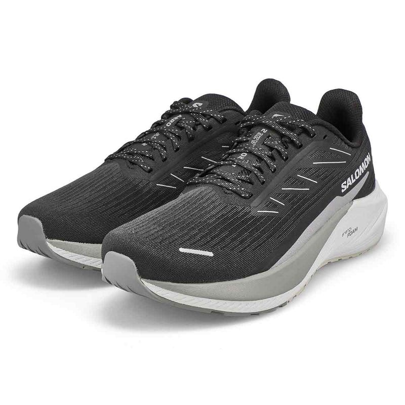 Mens Aero Blaze 2 Energy Foam Performance Runner - Black/Shark Gray