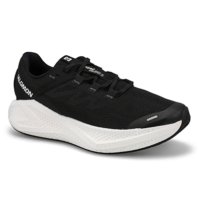 Mns Aero Glide 3 Performance Sneaker - Black/White/Asphalt