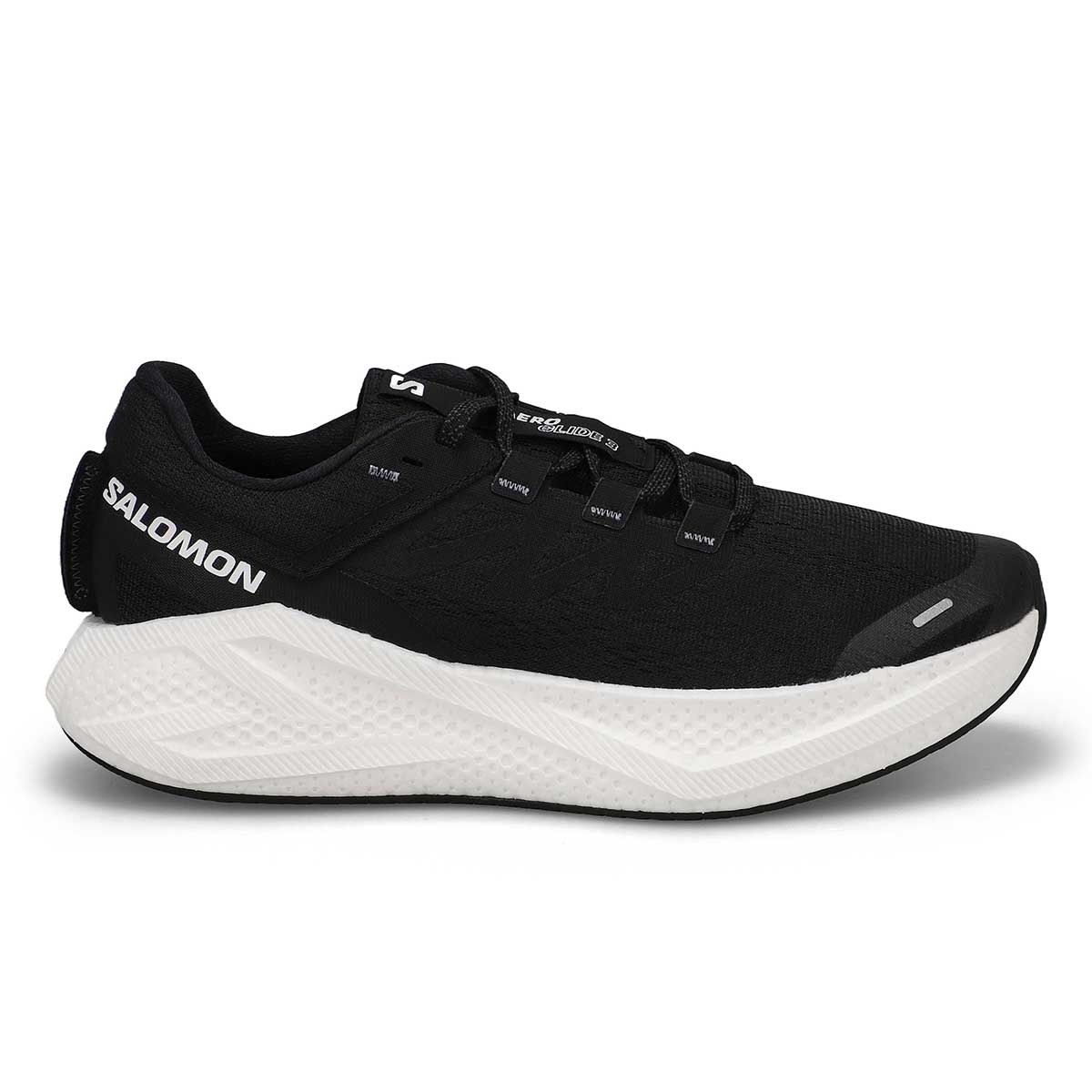 Men's Aero Glide 3 Performance Runner - Black/White/Asphalt