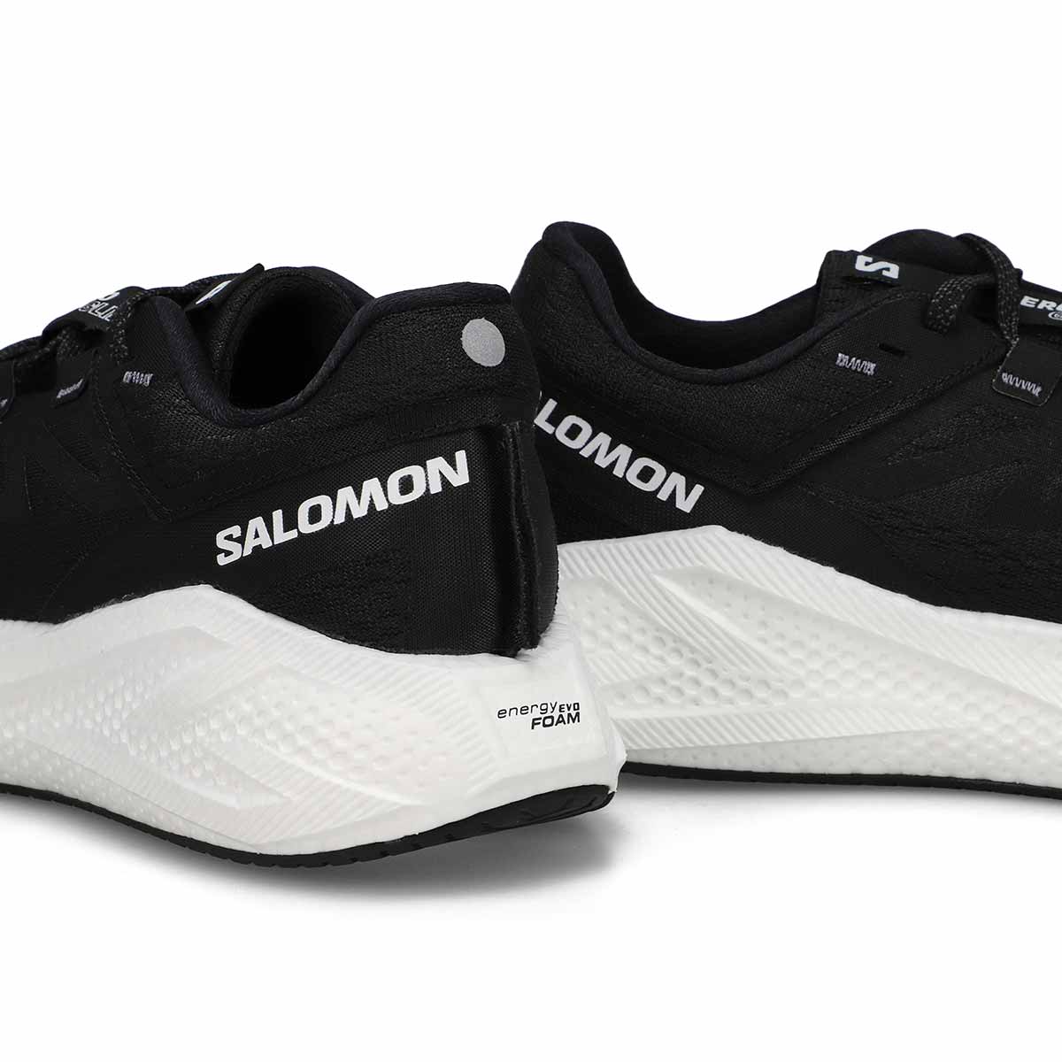 Men's Aero Glide 3 Performance Runner - Black/White/Asphalt