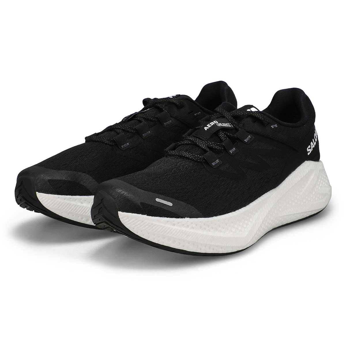 Men's Aero Glide 3 Performance Runner - Black/White/Asphalt
