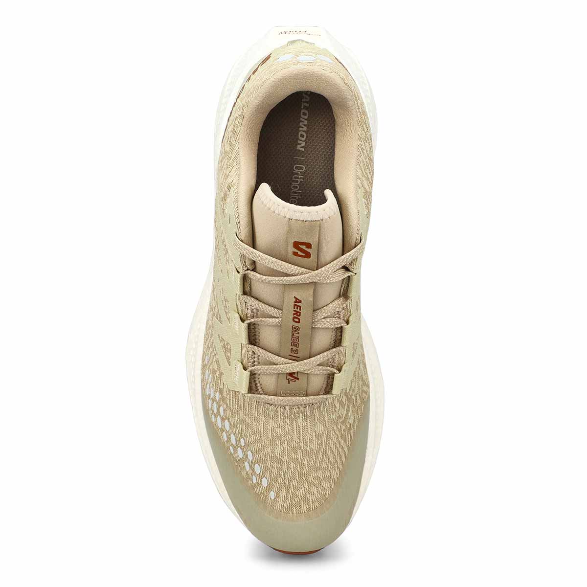 Men's Aero Glide 3 GRVL Performance Runner - Green Haze/Vanilla Ice/Russet