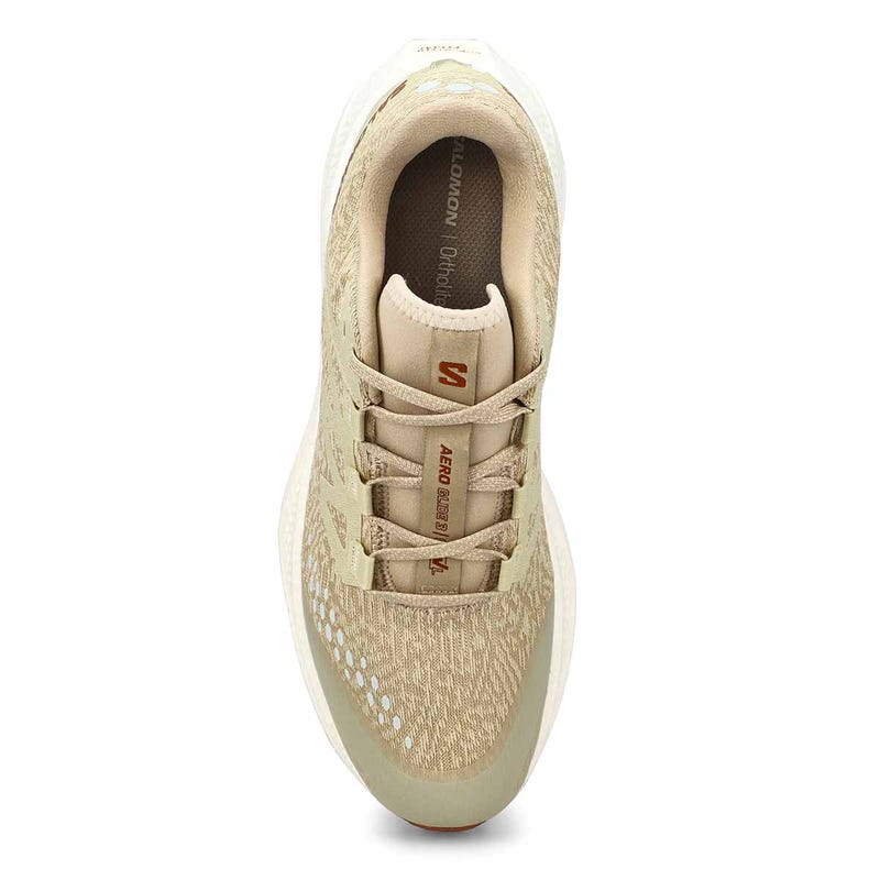 Men's Aero Glide 3 GRVL Performance Runner - Green Haze/Vanilla Ice/Russet