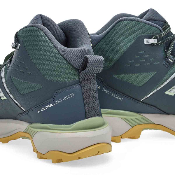 Men's  X Ultra 360 Edge Mid GTX Hiking Boot - Gray Violet/Turbulence/Sea Foam