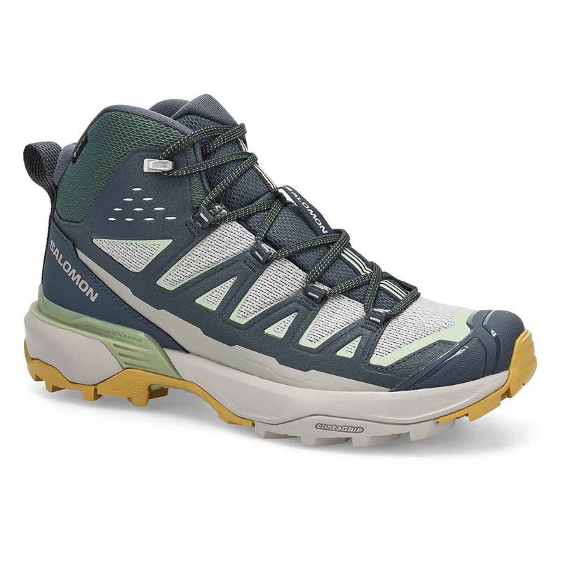 Men's  X Ultra 360 Edge Mid GTX Hiking Boot - Gray Violet/Turbulence/Sea Foam