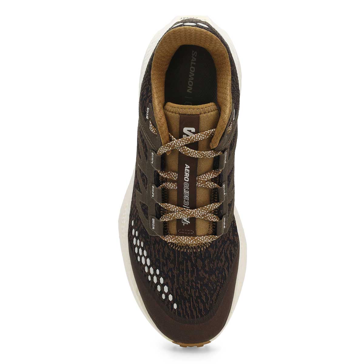 Baskets de performance AERO GLIDE 3 GRVL, roitelet/glace à la vanille/brun coyote, hommes
