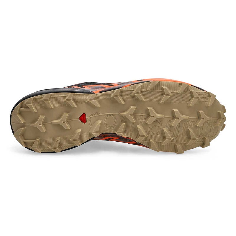 Baskets de performance imperméables SPEEDCROSS 6 GTX, noir/orange/poivre blanc, hommes