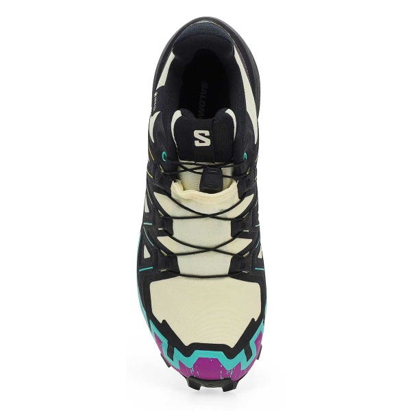 Women's Speedcross 6 GTX Waterproof Performance Sneaker - Transparent Yellow/Black/Waterfall