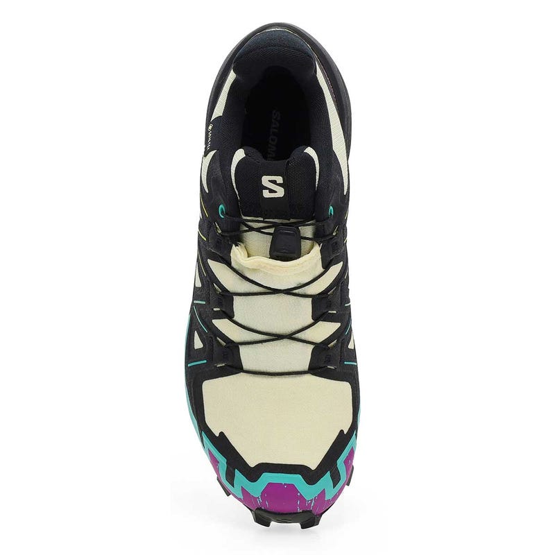 Women's Speedcross 6 GTX Waterproof Performance Sneaker - Transparent Yellow/Black/Waterfall