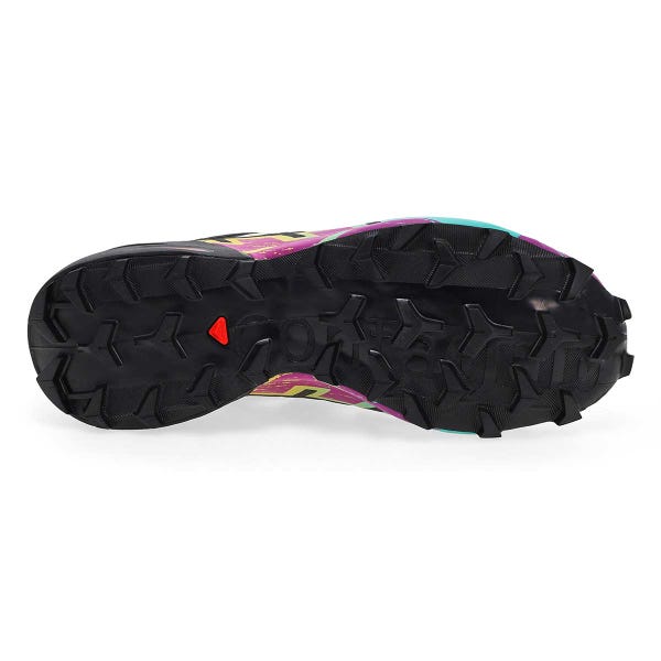 Women's Speedcross 6 GTX Waterproof Performance Sneaker - Transparent Yellow/Black/Waterfall