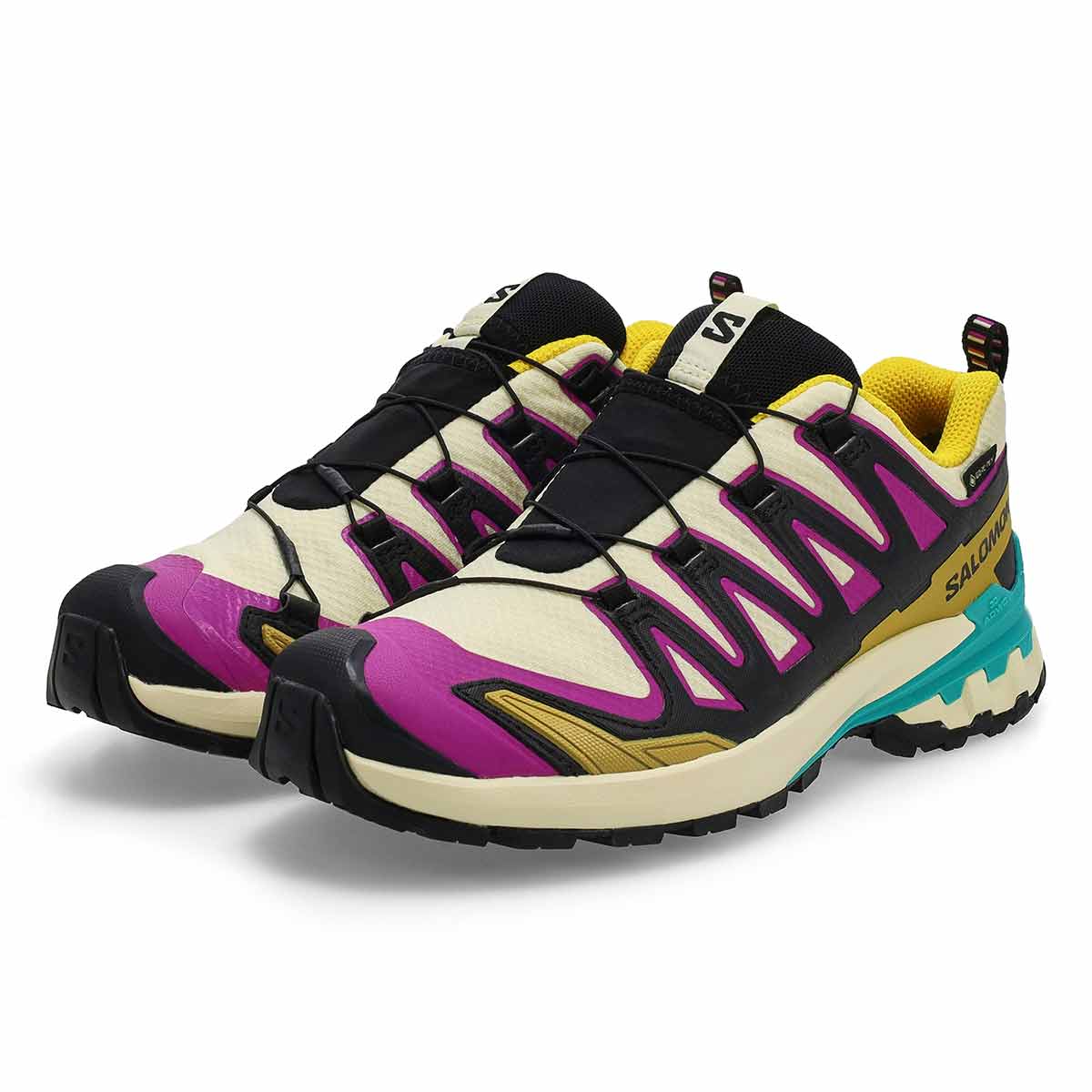 Baskets de performance imperméables SPEEDCROSS 6 GTX, jaune transparent/noir/cascade, femmes