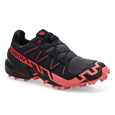 Baskets de performance imperméables SPEEDCROSS 6 GTX, fer neuf/noir/rose flamant, femmes