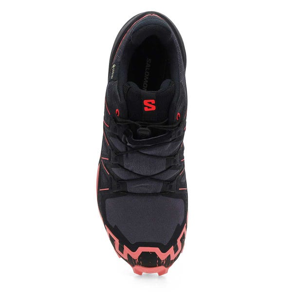 Women's Speedcross 6 GTX Waterproof Performance Sneaker - Nine Iron/Black/Flamingo Pink