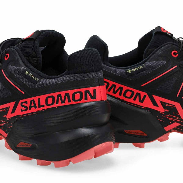 Women's Speedcross 6 GTX Waterproof Performance Sneaker - Nine Iron/Black/Flamingo Pink