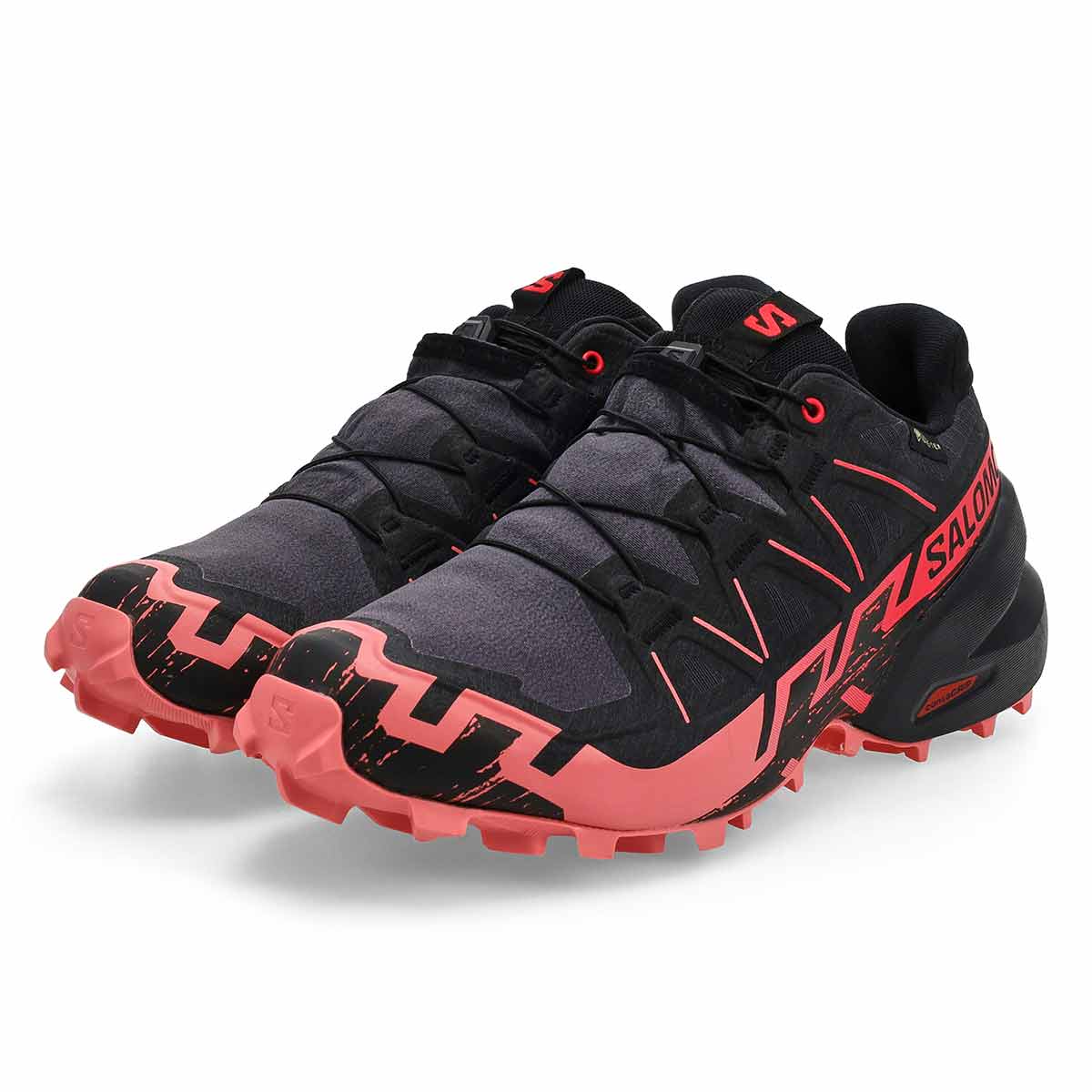 Baskets de performance imperméables SPEEDCROSS 6 GTX, fer neuf/noir/rose flamant, femmes