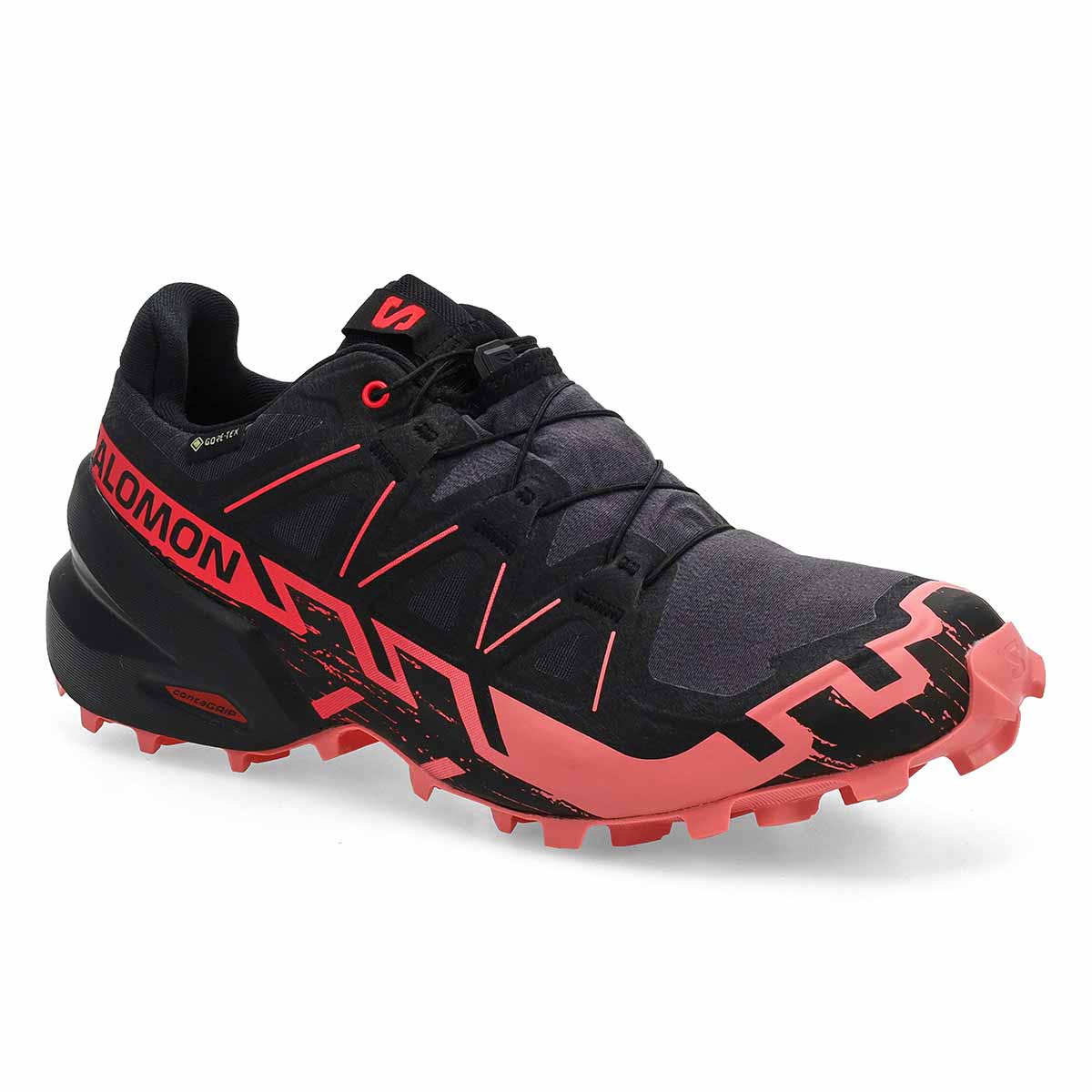 Baskets de performance imperméables SPEEDCROSS 6 GTX, fer neuf/noir/rose flamant, femmes