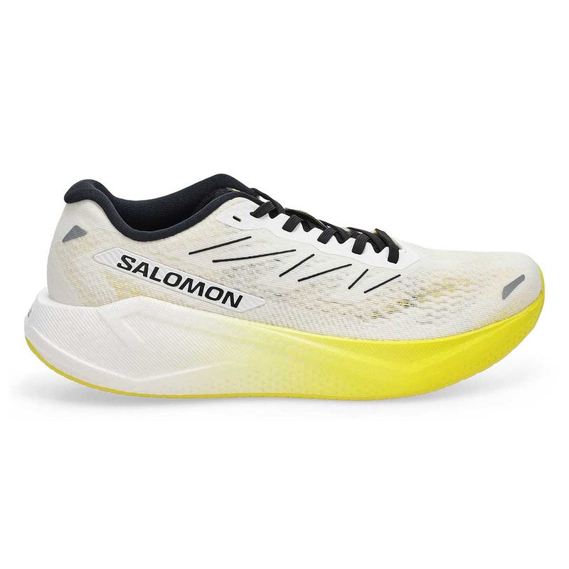 Baskets de performance AERO BLAZE 3, blanc/noir/jaune éclatant, hommes