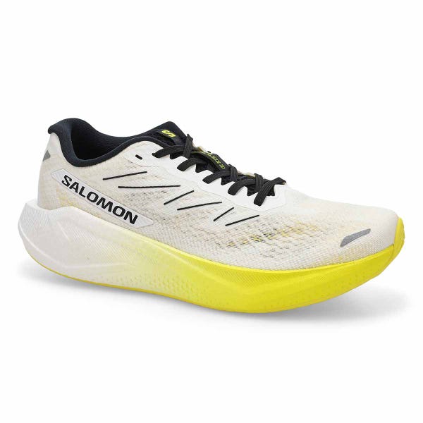 Baskets de performance AERO BLAZE 3, blanc/noir/jaune éclatant, hommes