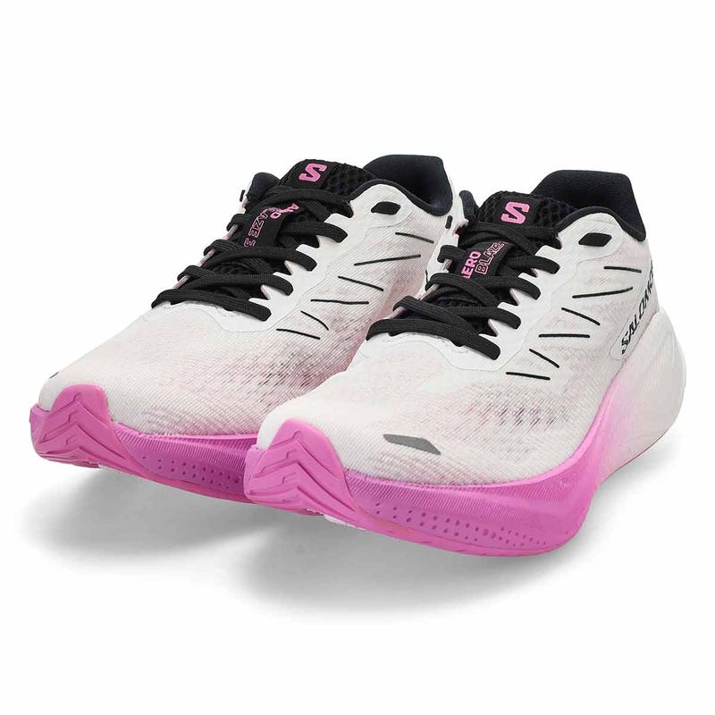 Baskets de performance AERO BLAZE 3, blanc/noir/cyclamen, femmes