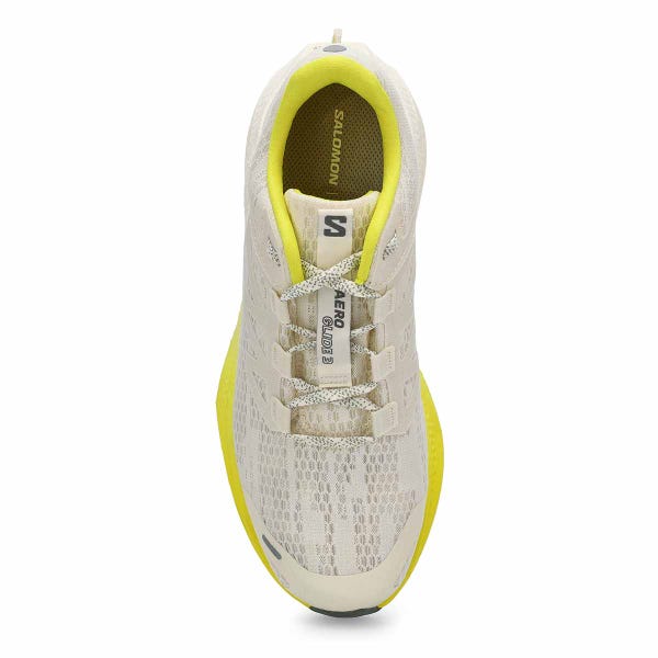 Baskets de performance AERO GLIDE 3, glace à la vanille/jaune éclatant/sauge de Sedona, hommes