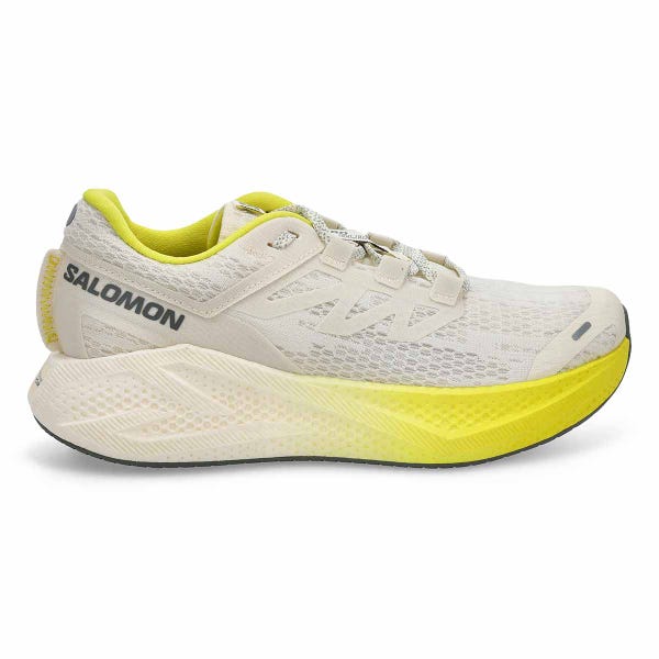Baskets de performance AERO GLIDE 3, glace à la vanille/jaune éclatant/sauge de Sedona, hommes