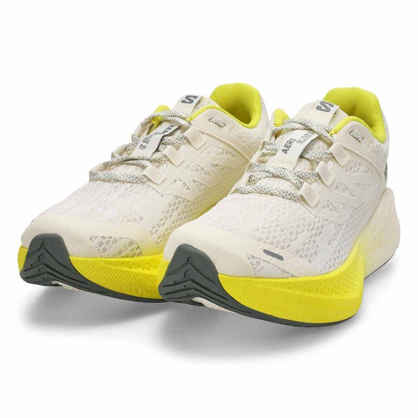 Baskets de performance AERO GLIDE 3, glace à la vanille/jaune éclatant/sauge de Sedona, hommes