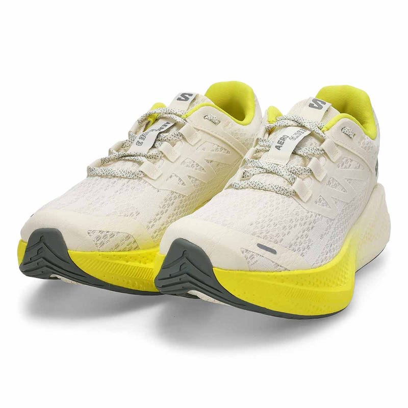 Baskets de performance AERO GLIDE 3, glace à la vanille/jaune éclatant/sauge de Sedona, hommes