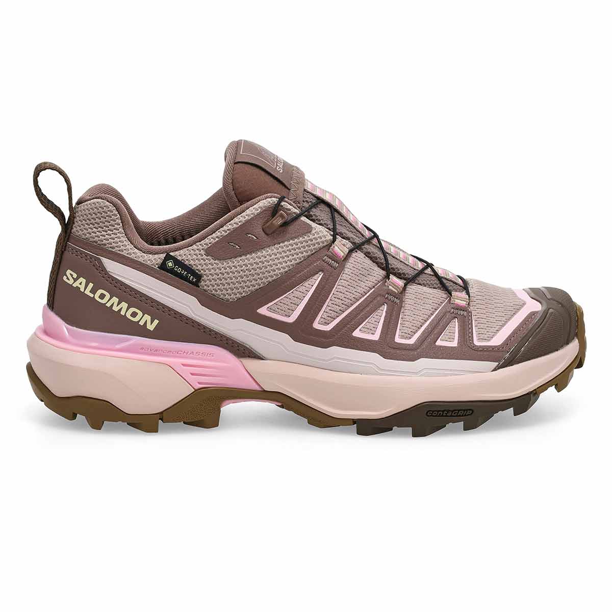 Women's  X Ultra 360 Edge GTX Hiking Shoe - Iron/Etherea/Fairy Tale