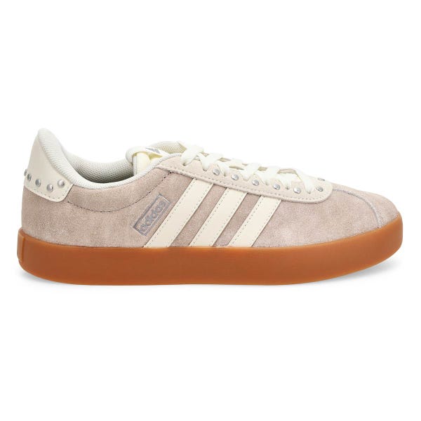 Espadrille VL Court 3.0 pour femmes - Beige Wonder/blanc cassé/fer métallique