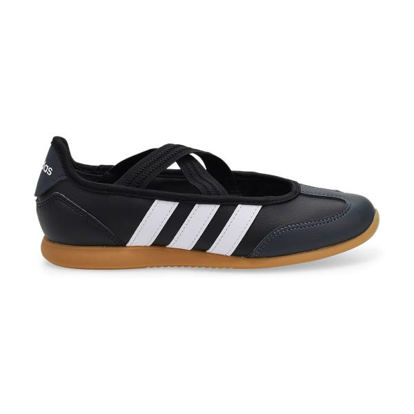 Girls'  Barreda Mary Jane J Low Profile Sneaker - Black/White/Carbon