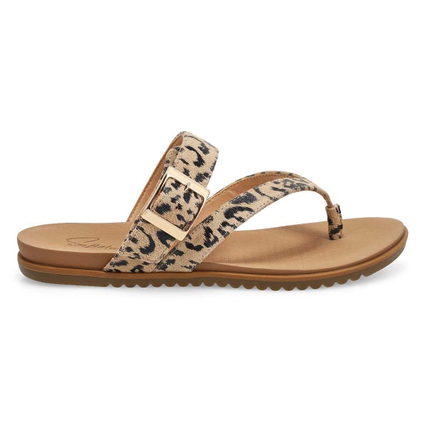 Tong décontractée LACEY, havane/noir, femmes