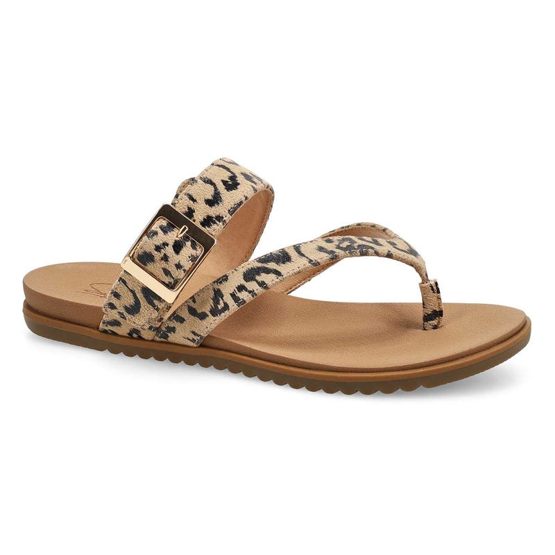 Tong décontractée LACEY, havane/noir, femmes