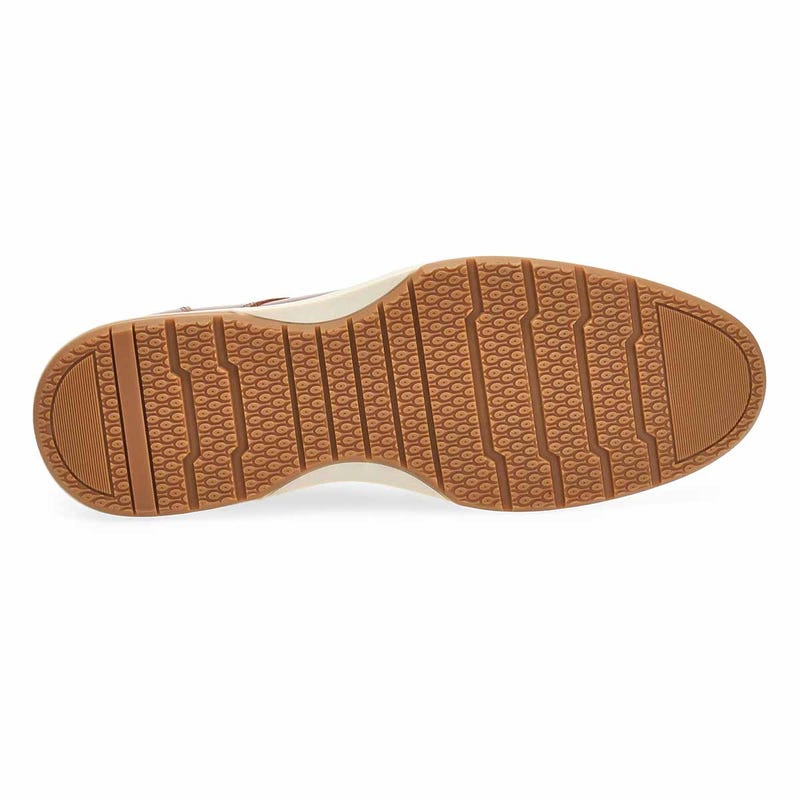 Richelieu habillé LANGLEYY, havane, hommes