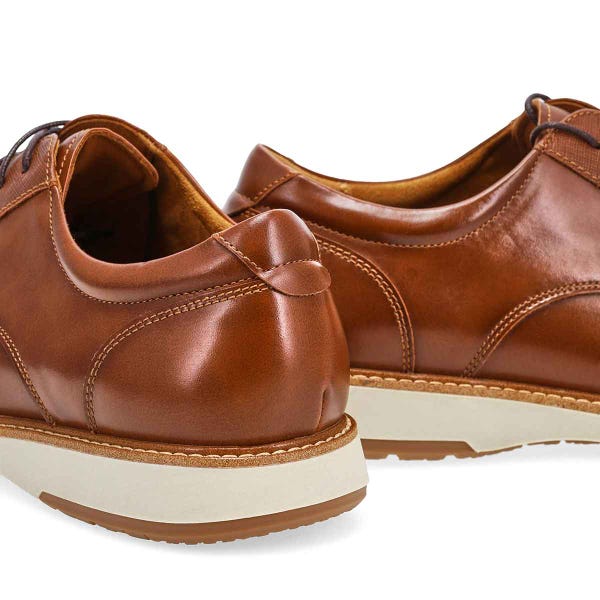 Richelieu habillé LANGLEYY, havane, hommes